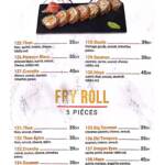 Menu Maya sushi Rabat June 2023 472215